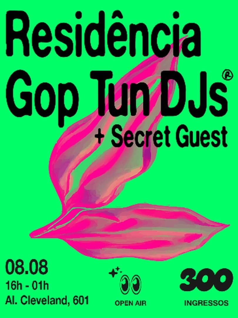 Gop Tun DJs no Museu da Energia • 08.08